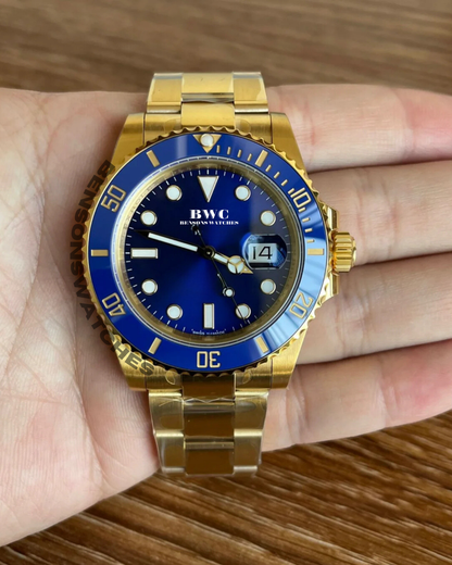 Gold Submarine Watch