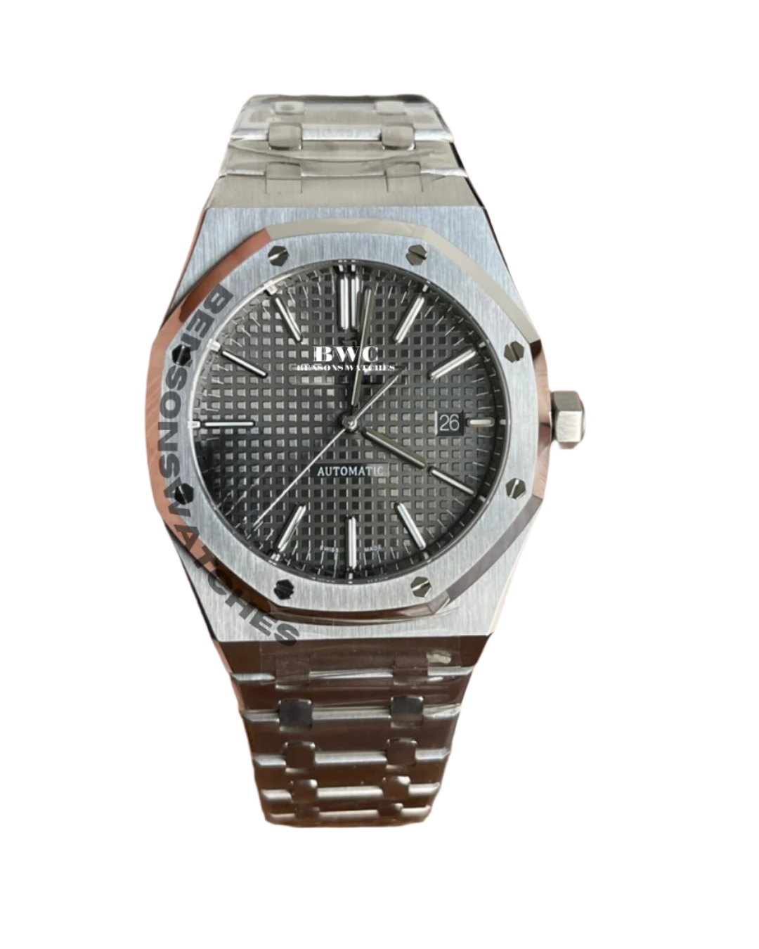 Grey Octagon Watch (41MM)