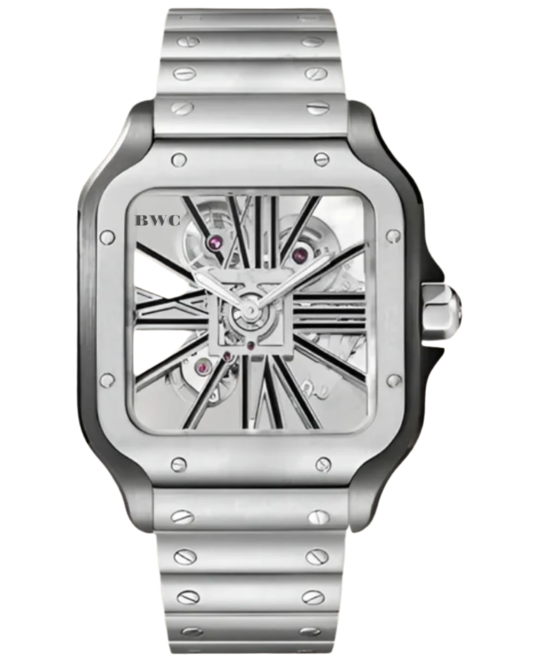 Square Skeleton Watch