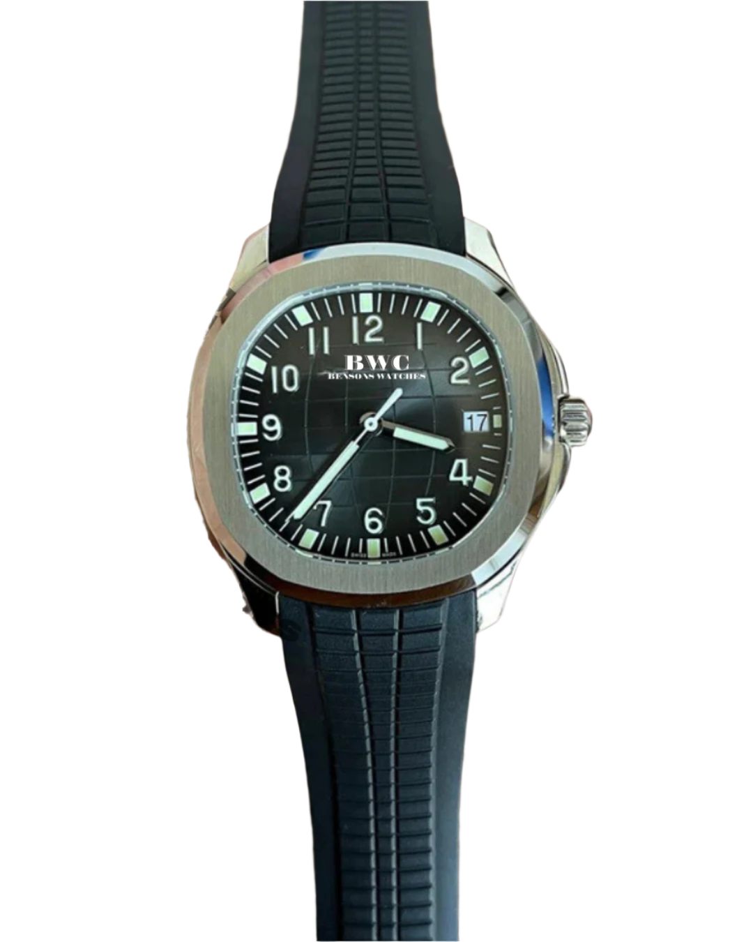 Rubber Strap Aqua Watch