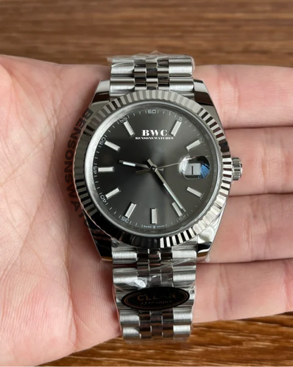 Classic Steel Date Watch