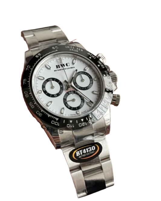 Motorsport Chronograph Timepiece (White Dial)