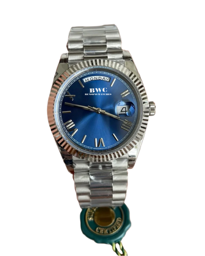 Blue Face Presidents Watch